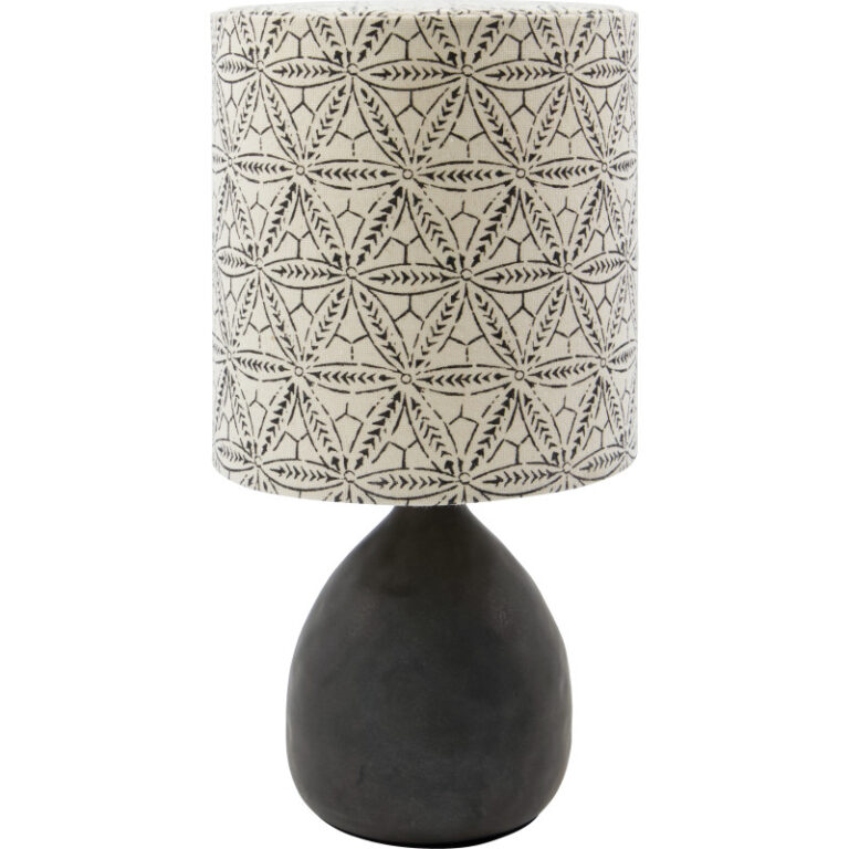 2 stk House Doctor Flores bordlampe, sort