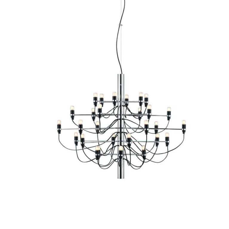 2097 / 30 Lysekrone LED Stål - Flos