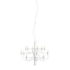 2097/18 Lysekrone Mat Hvid LED - Så længe lager haves -Flos