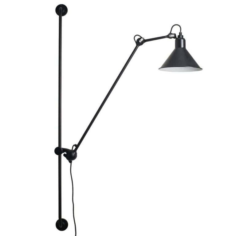 Lampe Gras 214 Væglampe Sort Væglampe