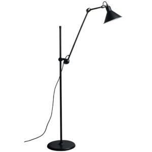 215 Gulvlampe Sort - Lampe Gras