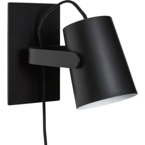 4 stk Hübsch Ardent væglampe, sort