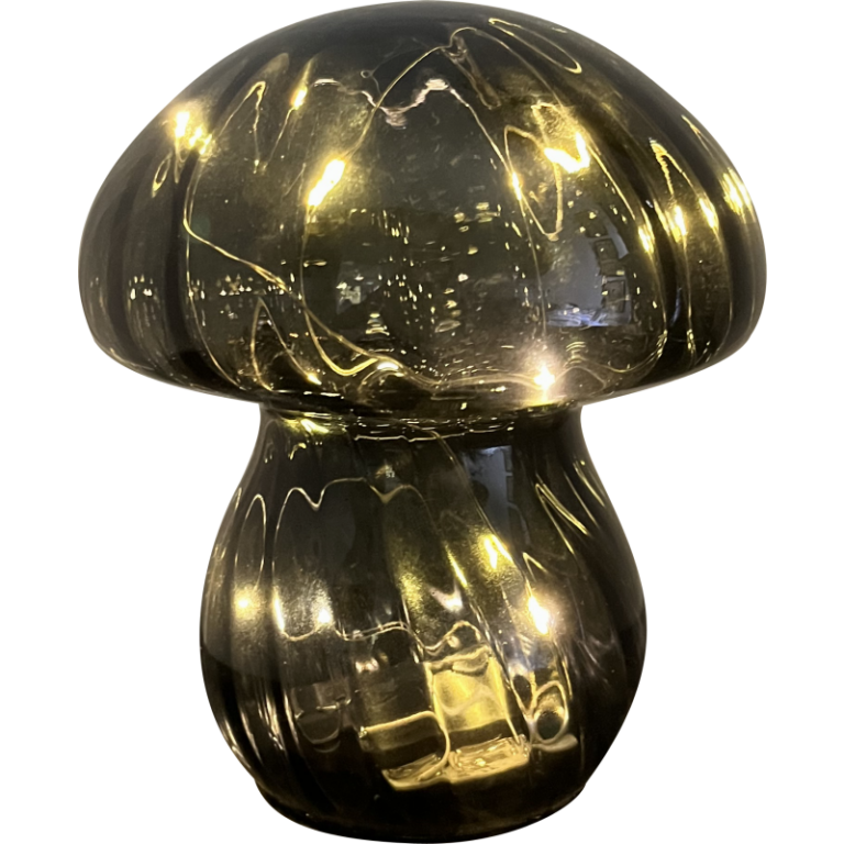 8 stk Veli Line Mushroom bordlampe, grøn
