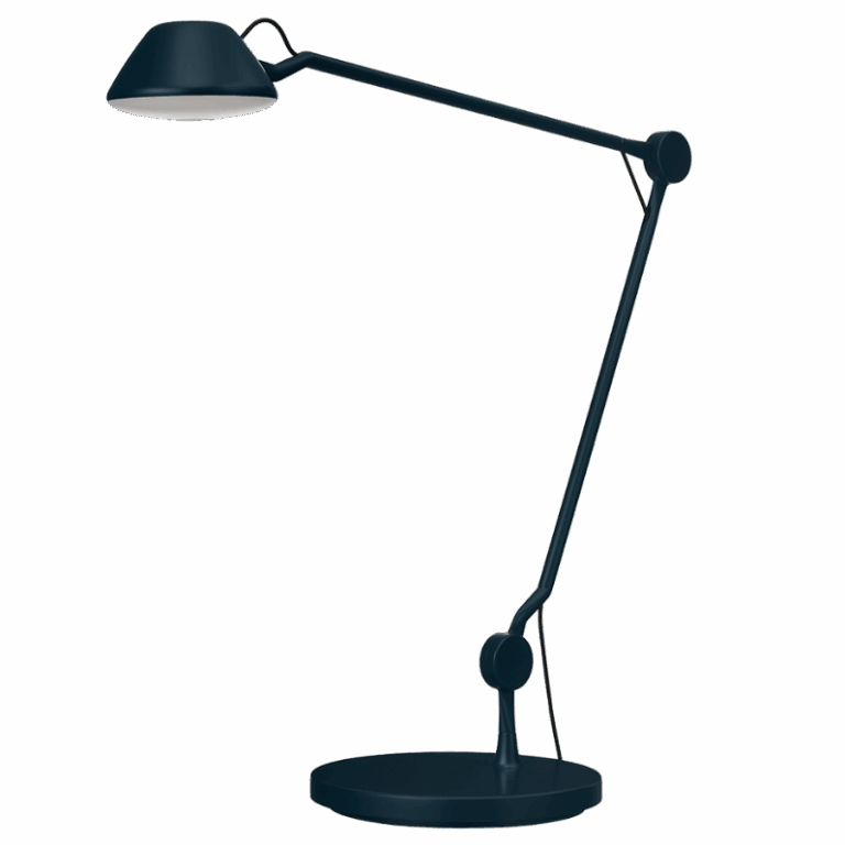 AQ01 bordlampe, blå