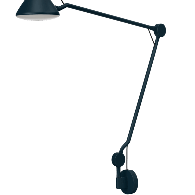 AQ01 væglampe, blå