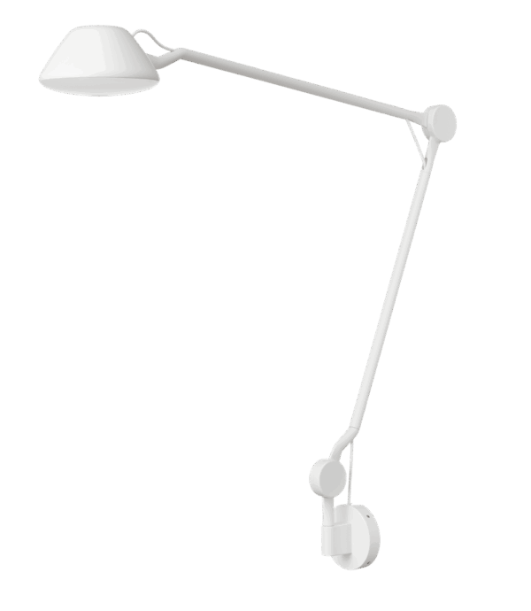 AQ01 væglampe, hvid