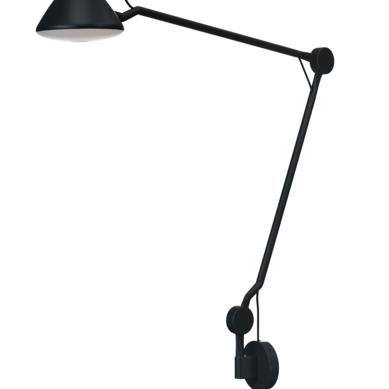 AQ01 væglampe, sort