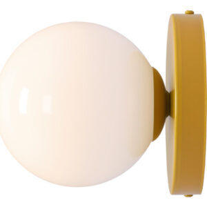 Aldex Ball 2 væglampe, gul