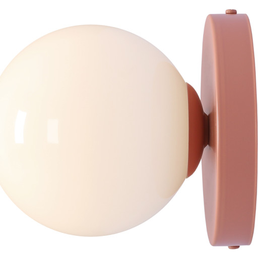 Aldex Ball 2 væglampe, koral