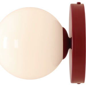 Aldex Ball 2 væglampe, rød