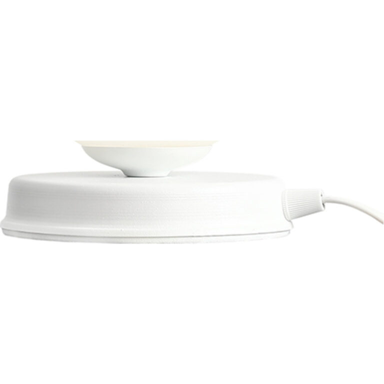 Aldex Ball bordlampe, hvid, Ø17 cm