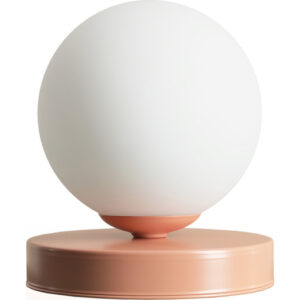 Aldex Ball bordlampe, koral, Ø17 cm