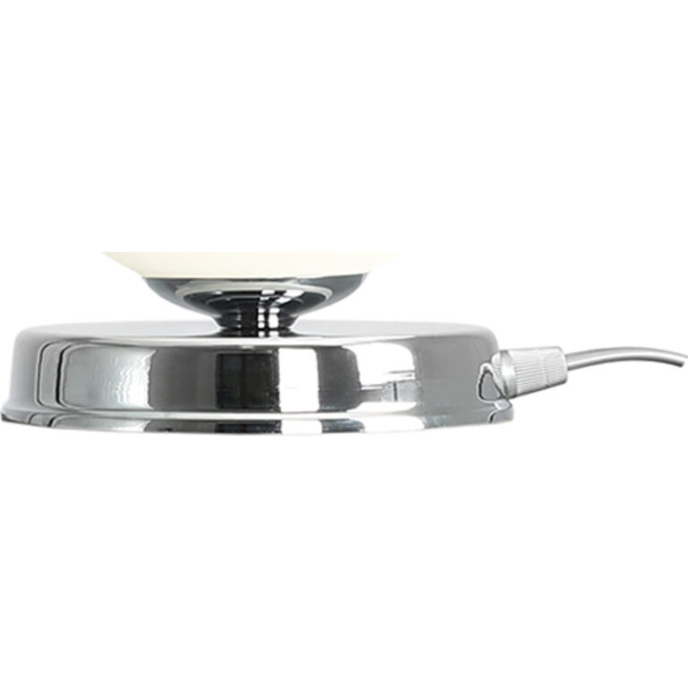 Aldex Ball bordlampe, krom, Ø17 cm