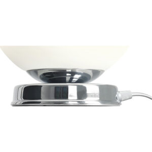 Aldex Ball bordlampe, krom, Ø20 cm