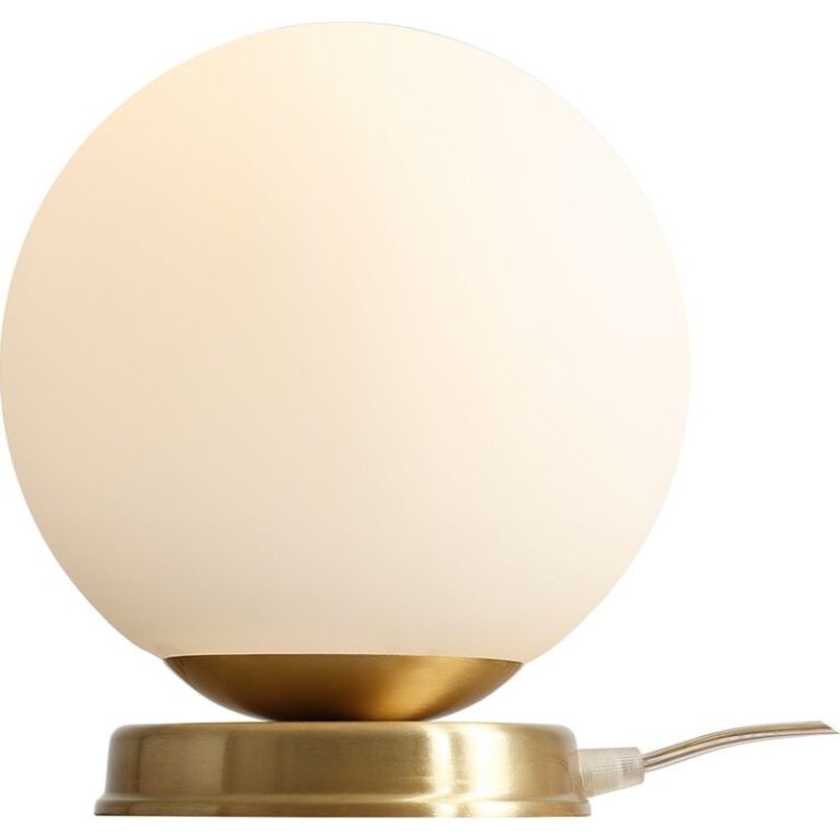 Aldex Ball bordlampe, messing, Ø20 cm
