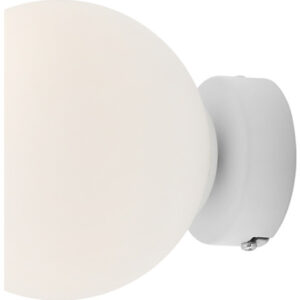 Aldex Ball væglampe, hvid, Ø14 cm