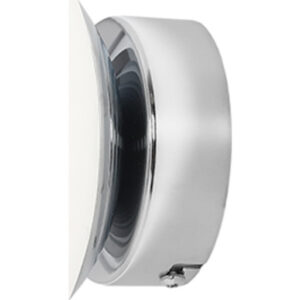 Aldex Ball væglampe, krom, Ø20 cm