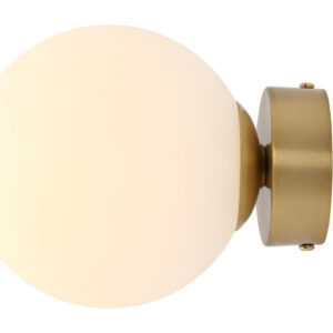 Aldex Ball væglampe, messing, Ø14 cm