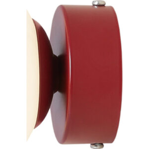 Aldex Ball væglampe, rød, Ø14 cm