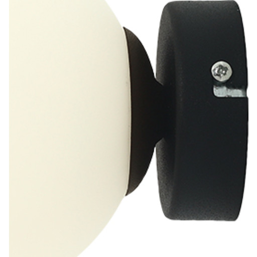 Aldex Ball væglampe, sort, Ø14 cm