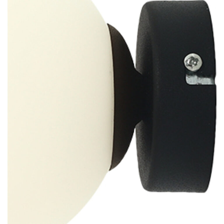 Aldex Ball væglampe, sort, Ø14 cm