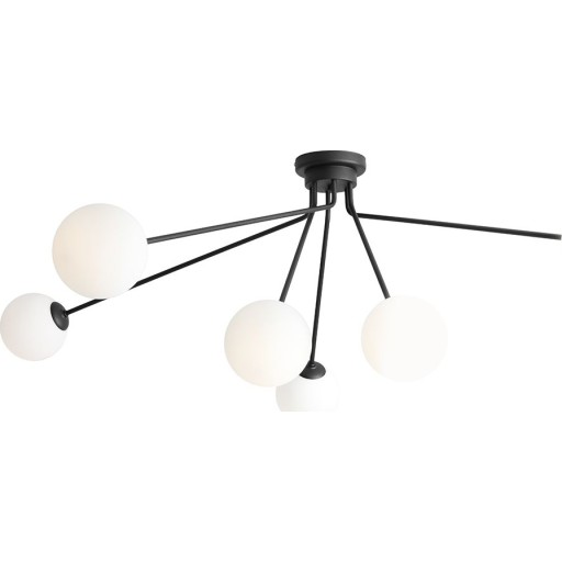 Aldex Holm 6 loftlampe, sort