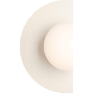 Aldex Loop væglampe, creme