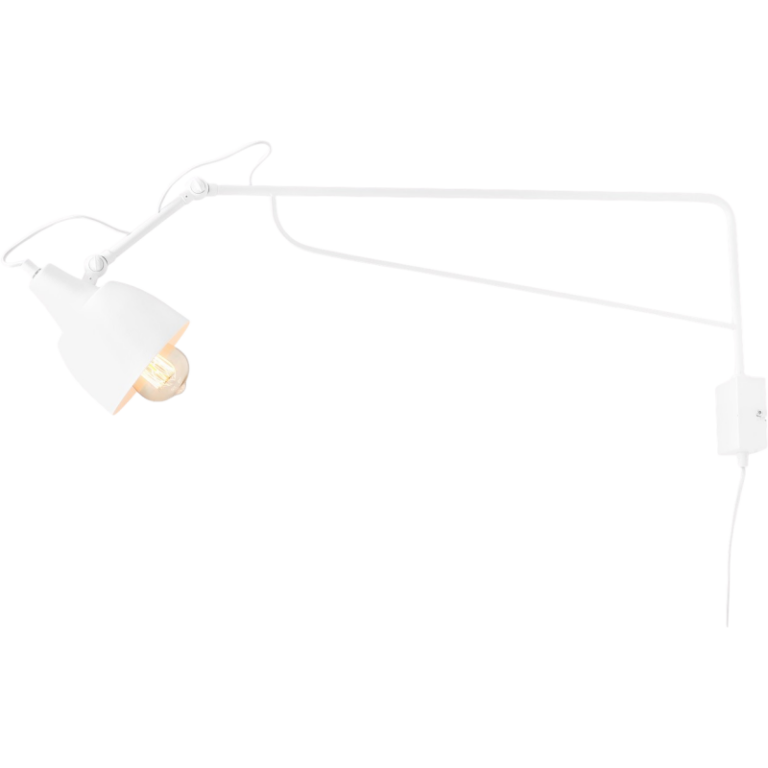 Aldex Soho væglampe, 90 cm, hvid