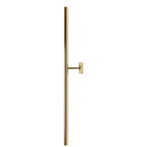 Aldex Tubo 2 væglampe, guld, 100 cm