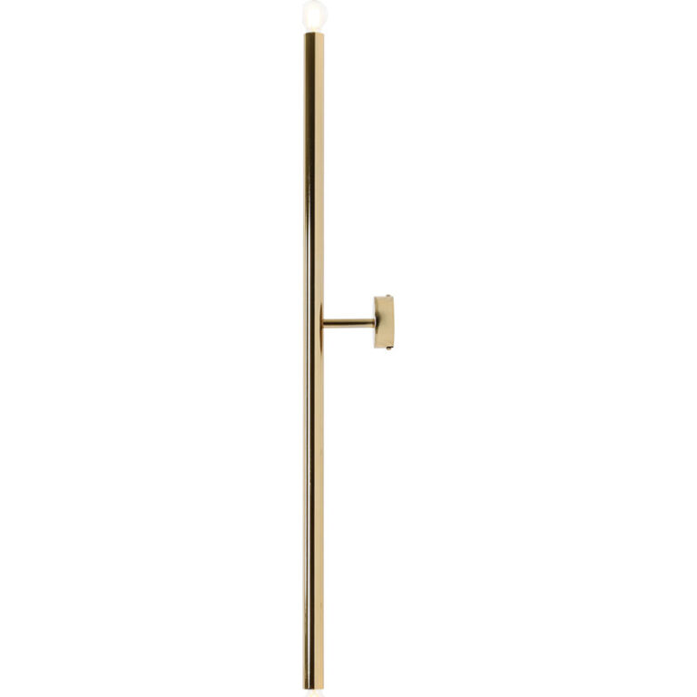 Aldex Tubo 2 væglampe, guld, 100 cm