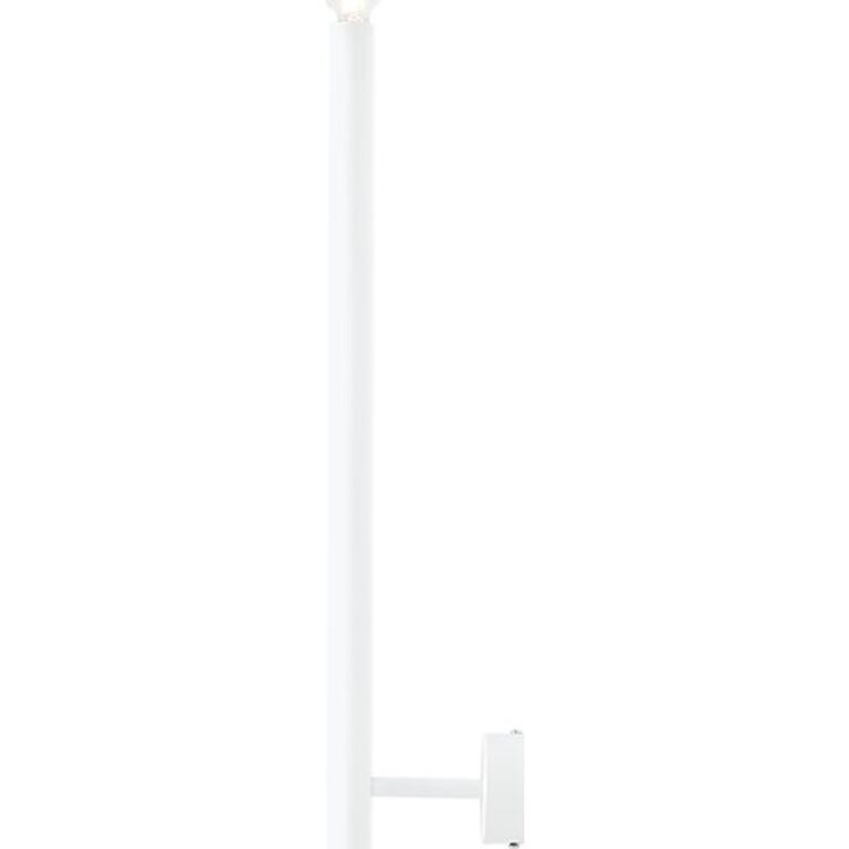 Aldex Tubo 2 væglampe, hvid, 100 cm