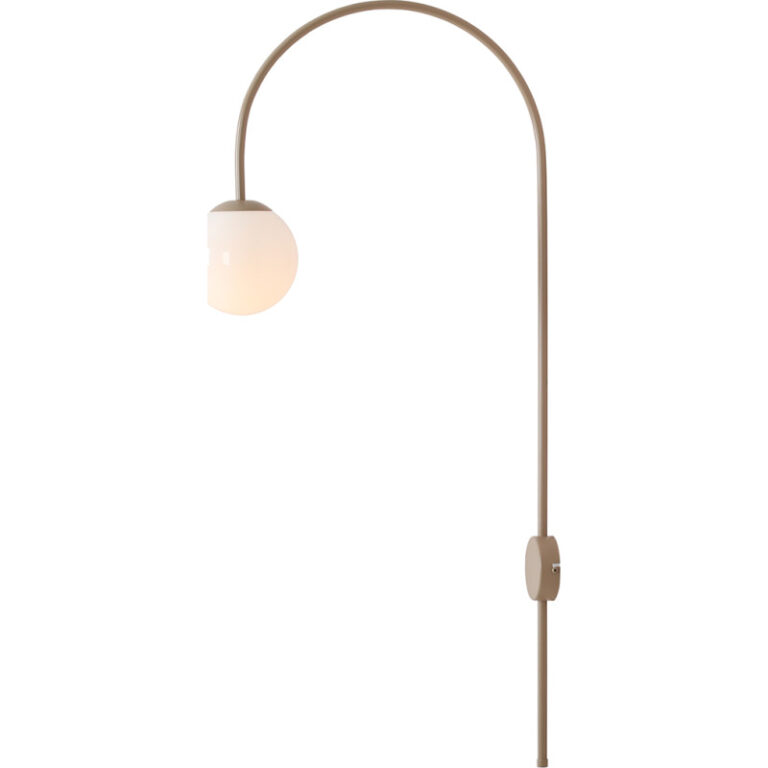 Aldex Una væglampe, beige