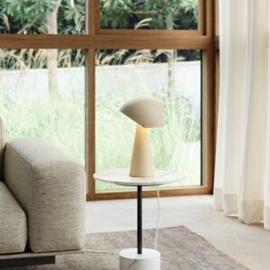 Align bordlampe, beige