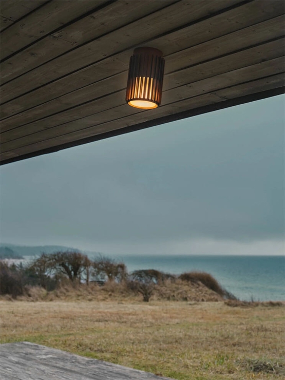 Nordlux Aludra Udendørs Loftlampe Seaside Brun