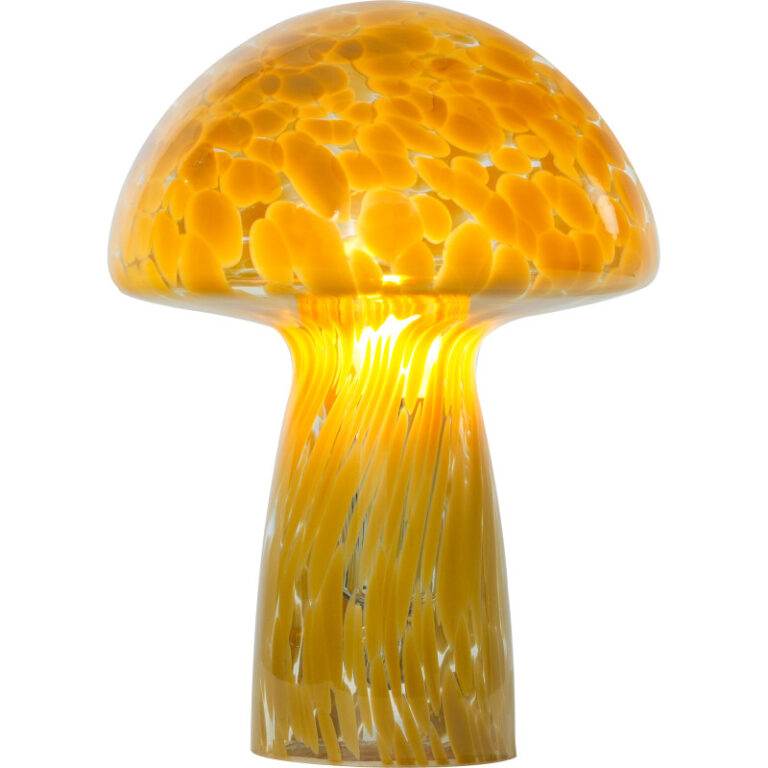 Aneta Lighting Mushi bordlampe, beige, H21 cm