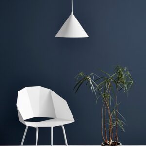 Annular pendel lille, hvid