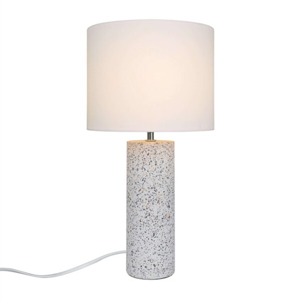 Antiga bordlampe, hvid
