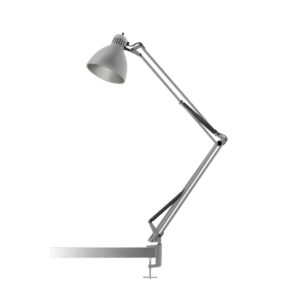 Archi T2 Bordlampe med klemme Silk Grey - Nordic Living