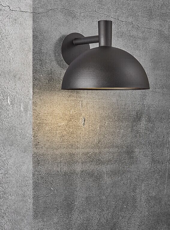 Arki 35 udendørs væglampe E27, sort