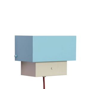 Arte væglampe, blå/sand