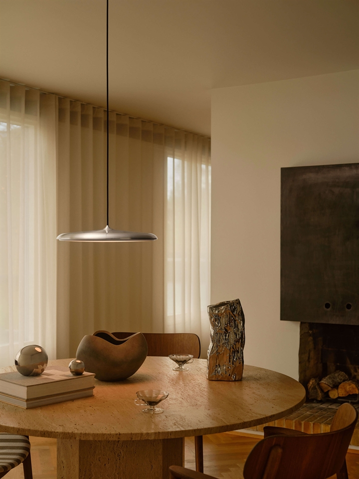 Artist 40 pendel LED, rustfrit stål