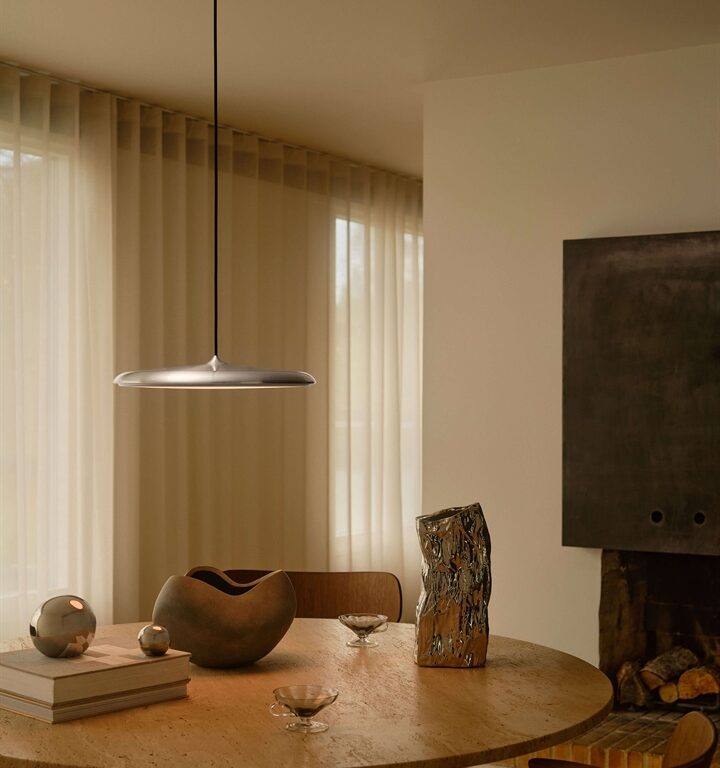 Artist 40 pendel LED, rustfrit stål