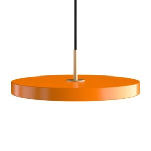 Asteria Plus Medium Pendel Nuance Orange m/ Messingtop - Umage