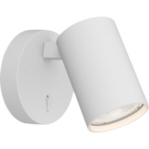 Astro Ascoli Single væglampe, med afbryder, hvid