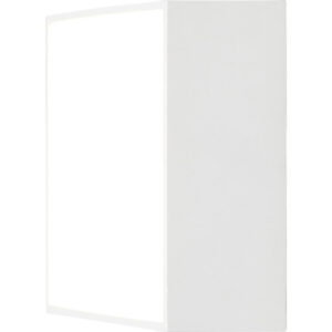 Astro Kea Square udendørs væglampe, hvid, 14 cm