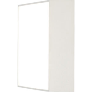 Astro Kea Square udendørs væglampe, hvid, 24 cm