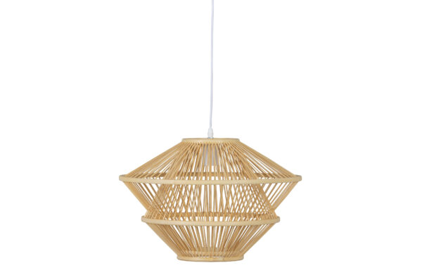 BEPUREHOME Bamboo loftlampe - natur bambus