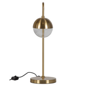 BEPUREHOME Kugleformet bordlampe metal antik messing