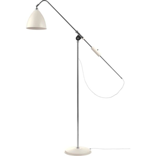 BL4 Gulvlampe Mat Hvid/Krom - Bestlite