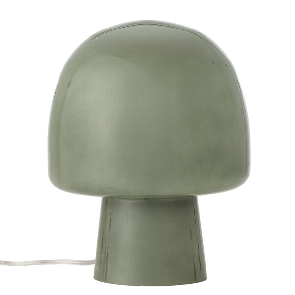 BLOOMINGVILLE Paddy Bordlampe, Grøn, Glas (D20xH26,5 cm)